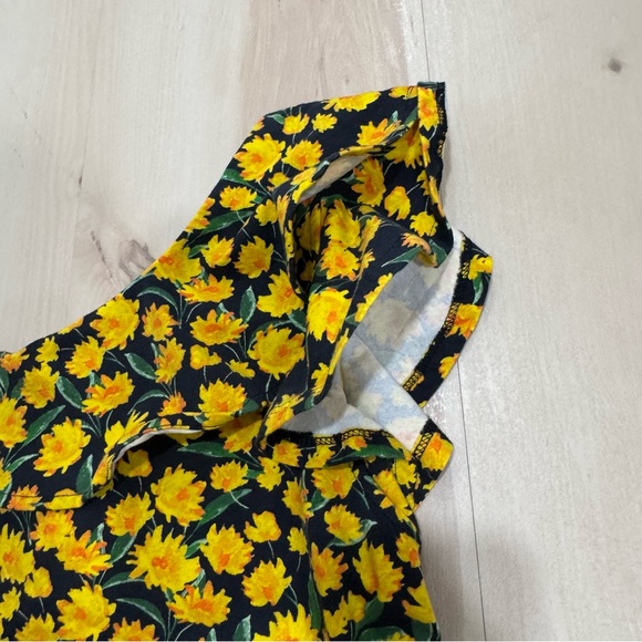 NWT Anthropologie Maeve One-Shoulder Ruffled Floral Top Women's Medium - Picture 7 of 13